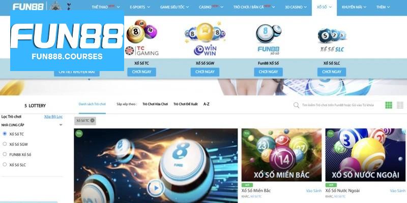 Các loại Xổ số SLC