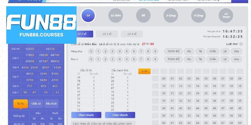 Xổ số SGW ở Fun88 – Minh bạch, uy tín, nhận thưởng liền tay 4 Hướng dẫn chơi xổ số SGW