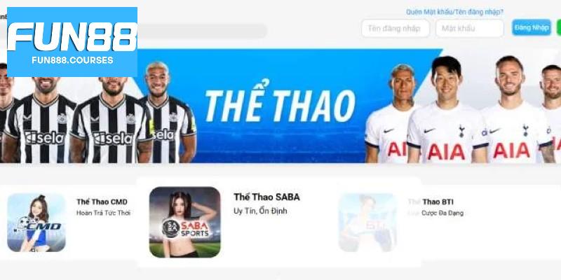Tại sao chọn thể thao Fun88